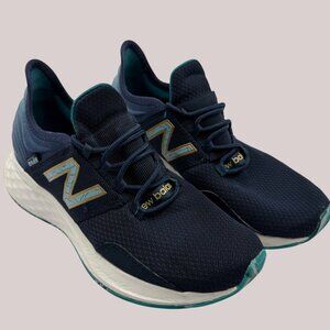 Womens New Balance Fresh Foam Roav V1 Blue Running Shoes Size 6.5